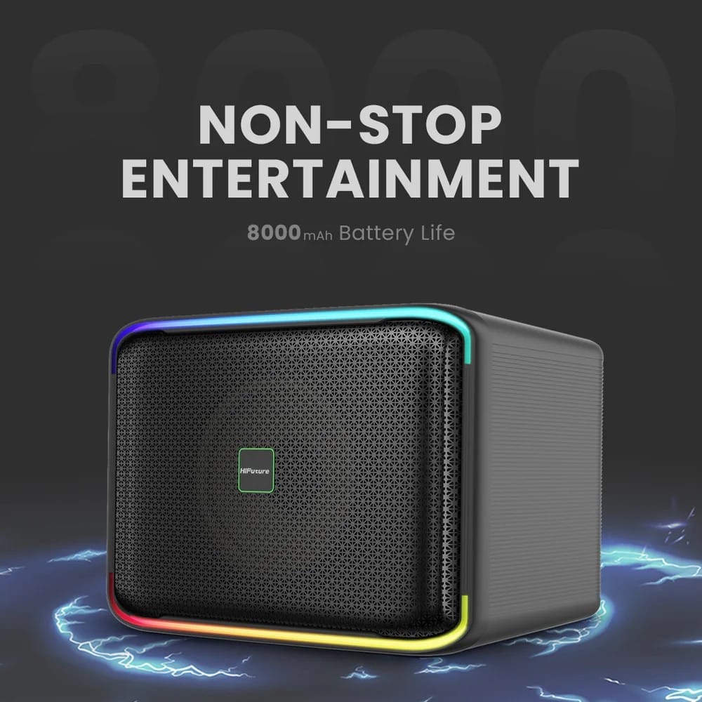 ลำโพงบลูทูธ HIFUTURE EVENT HORIZON BASS ENHANCED EQ สีดำ